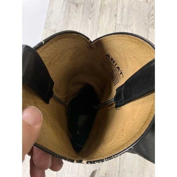 Ariat 34601 Sedona Western BOOT Black‎ US 9EE - Picture 10 of 16